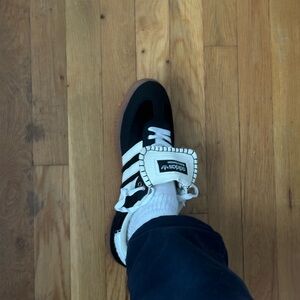 Adidas Black and White Sneakers